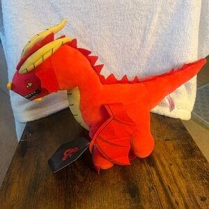 Red Dragon Plush Toy 8” Dungeons and Dragons